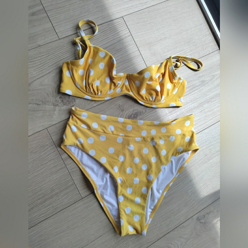 Target yellow polka dot bikini